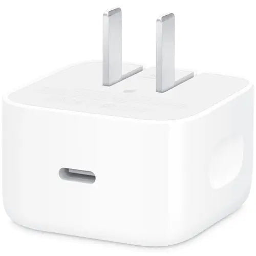 Apple 40W USB-C Power Adapter (2-Pin Plug) with Free Data Cable